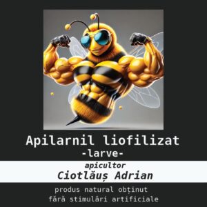 Apilarnil liofilizat - larve - 50g